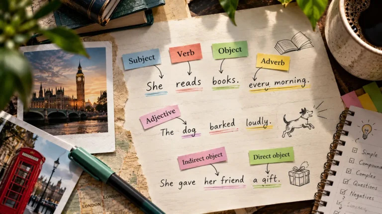 English Sentence Structure