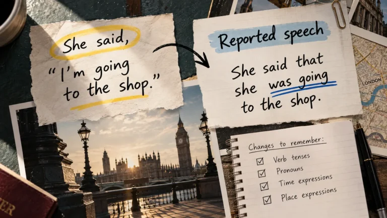 Reported Speech in English