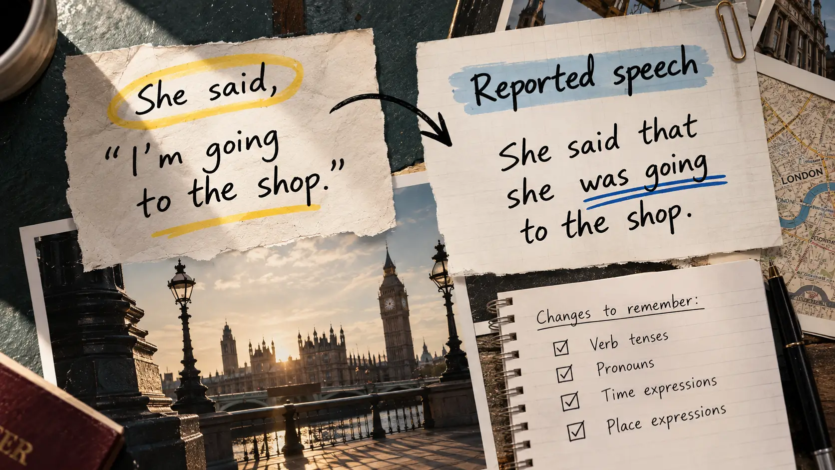 Reported Speech in English