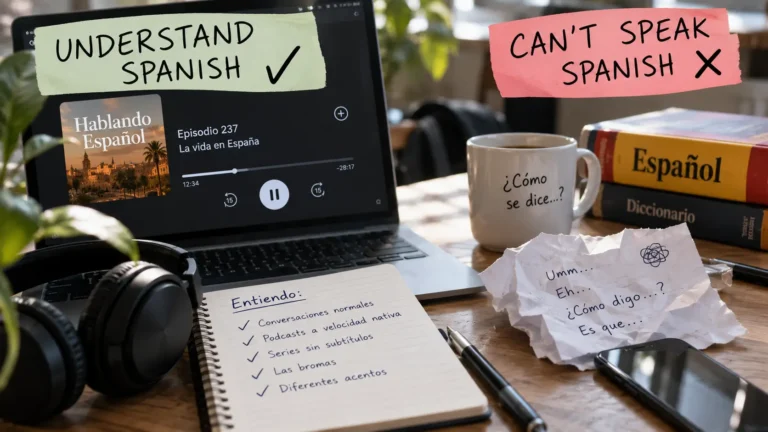 Understand Spanish but Can't Speak It