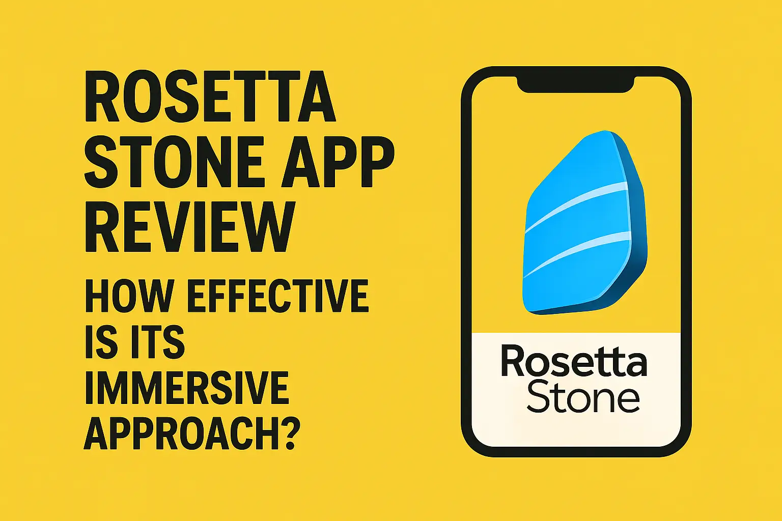 rosetta stone app review