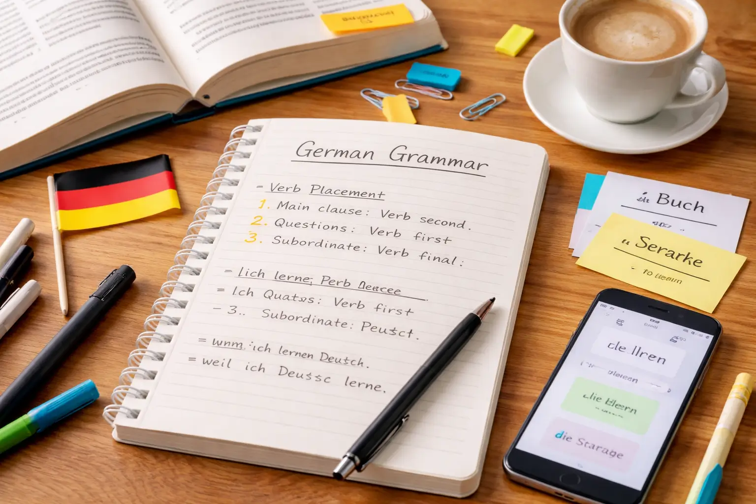 german sentence structure