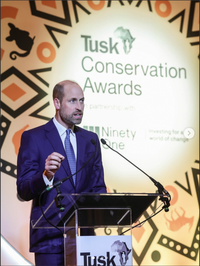 Prince William Speaking at a Conference