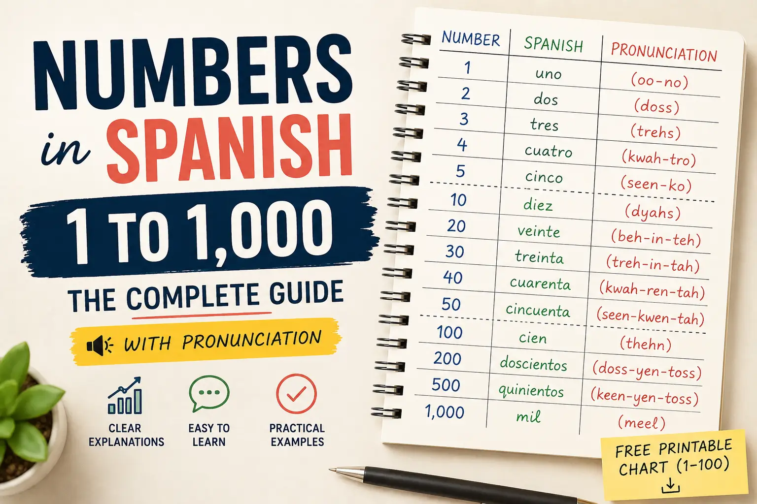 spanish in numbers
